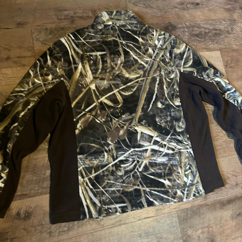 Men's Realtree Performance Jacket XL Brown Camo - Picture 12 of 12